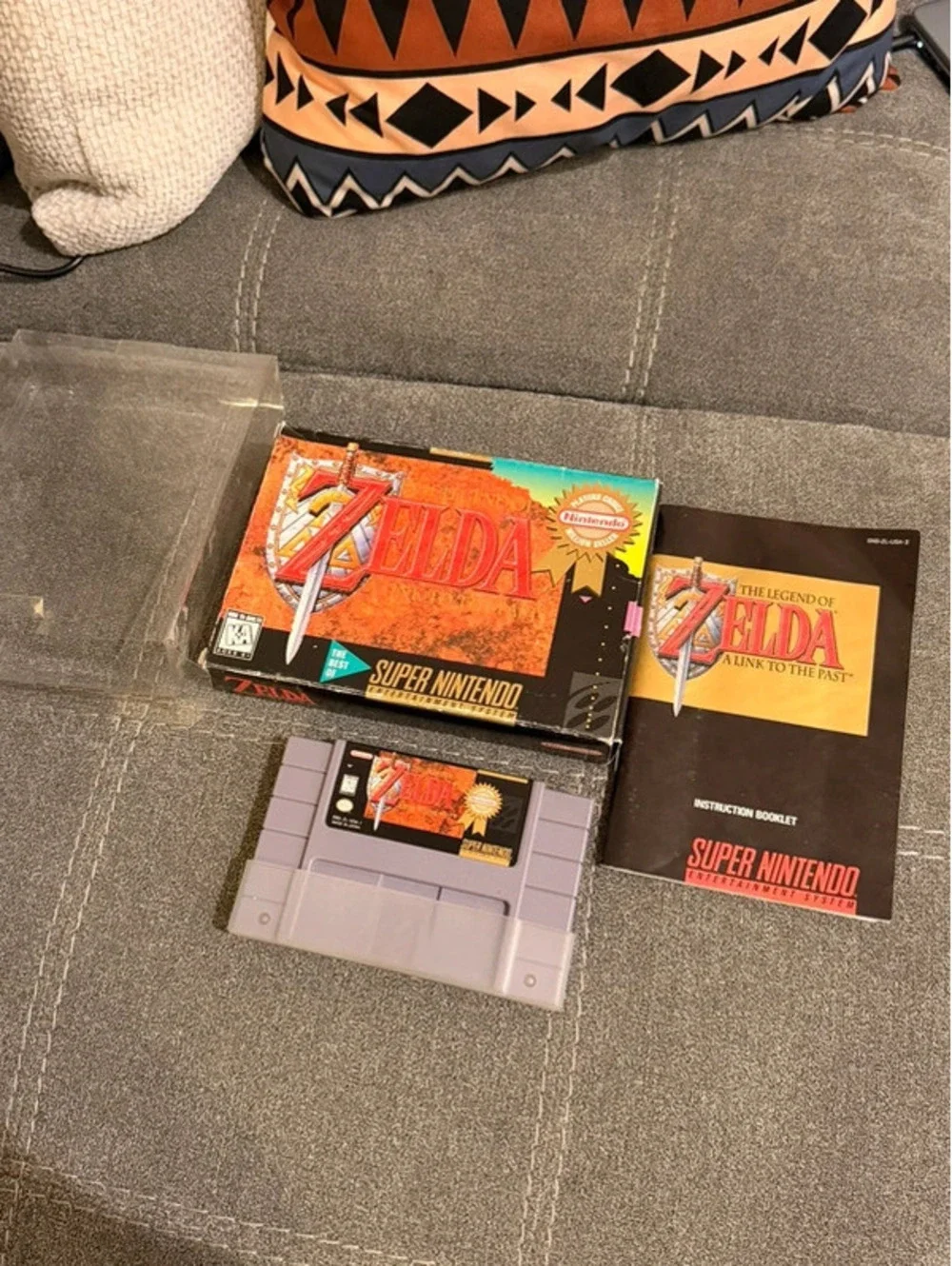 Zelda Link to the Past for Super Nintendo